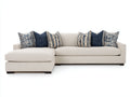 Sofás de esquina tapizado 320 x 220 x 85 cm - Beige - Diseño moderno con chaise longue y asientos amplios